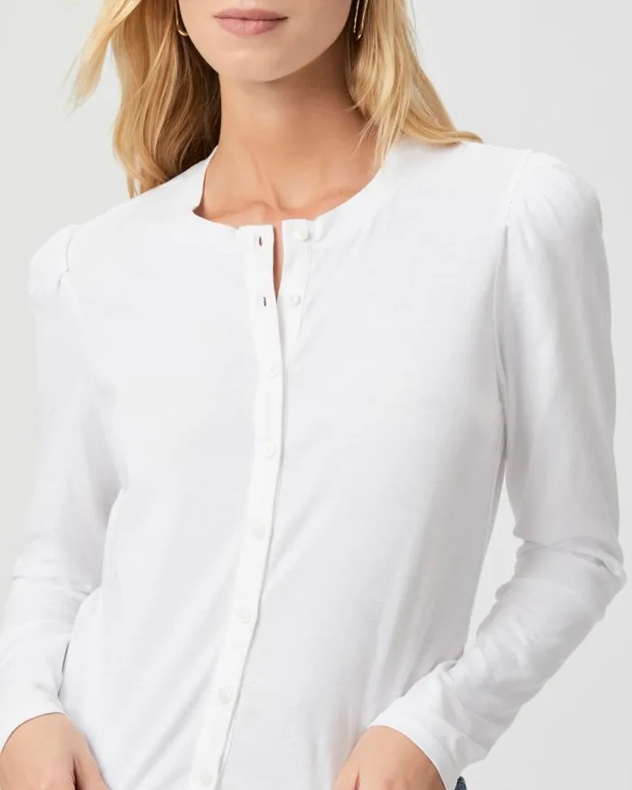 Tops and Blouses Women PAIGE Caliban Top 8211 White Tops and Blouses Women PAIGE Caliban Top 8211 White
