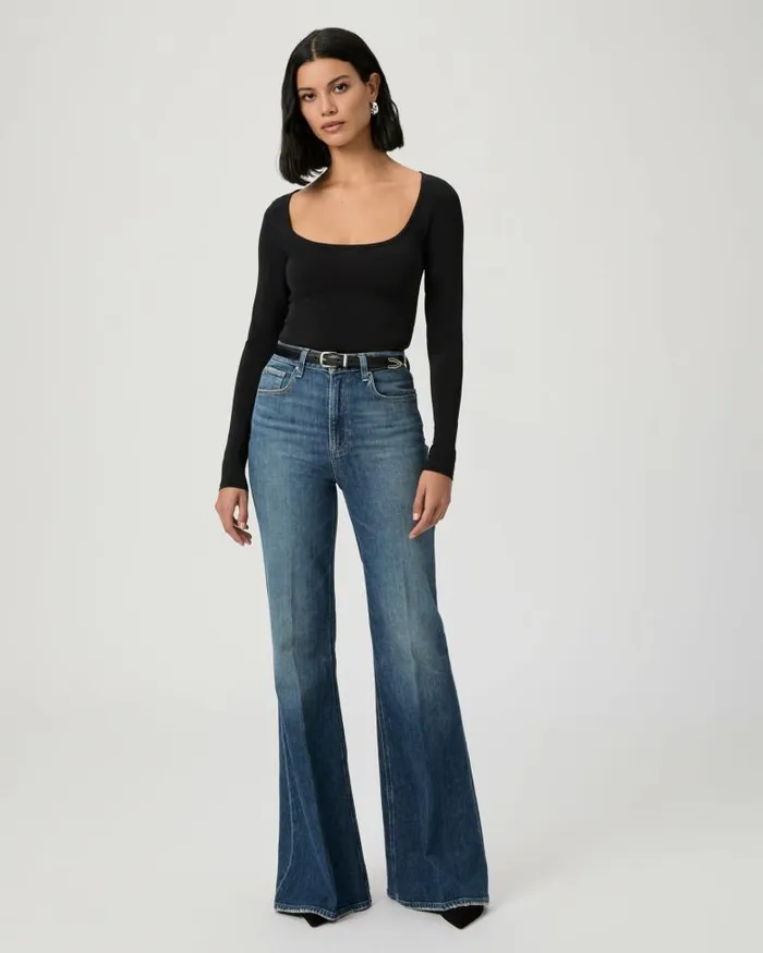 Tops and Blouses Women PAIGE Josephina Top 8211 Black Tops and Blouses Women PAIGE Josephina Top 8211 Black