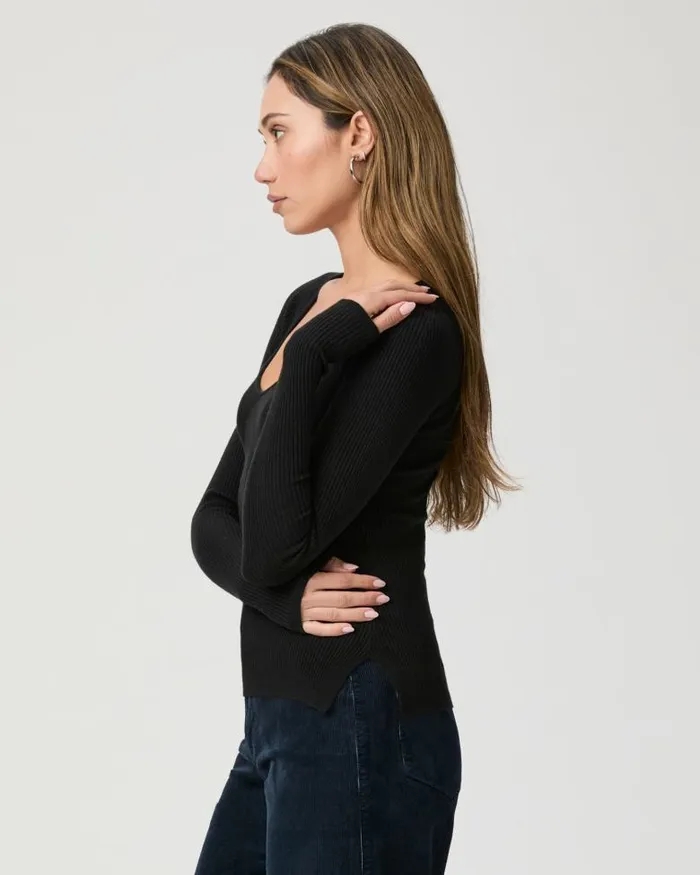 Tops and Blouses Women PAIGE Parvati Top 8211 Black Tops and Blouses Women PAIGE Parvati Top 8211 Black