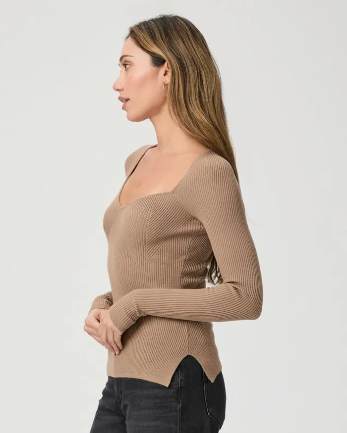 Tops and Blouses Women PAIGE Parvati Top 8211 Burnt Sugar Tops and Blouses Women PAIGE Parvati Top 8211 Burnt Sugar