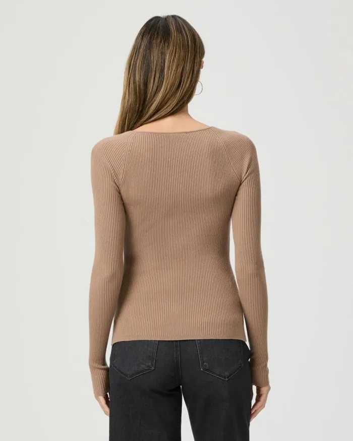 Tops and Blouses Women PAIGE Parvati Top 8211 Burnt Sugar Tops and Blouses Women PAIGE Parvati Top 8211 Burnt Sugar