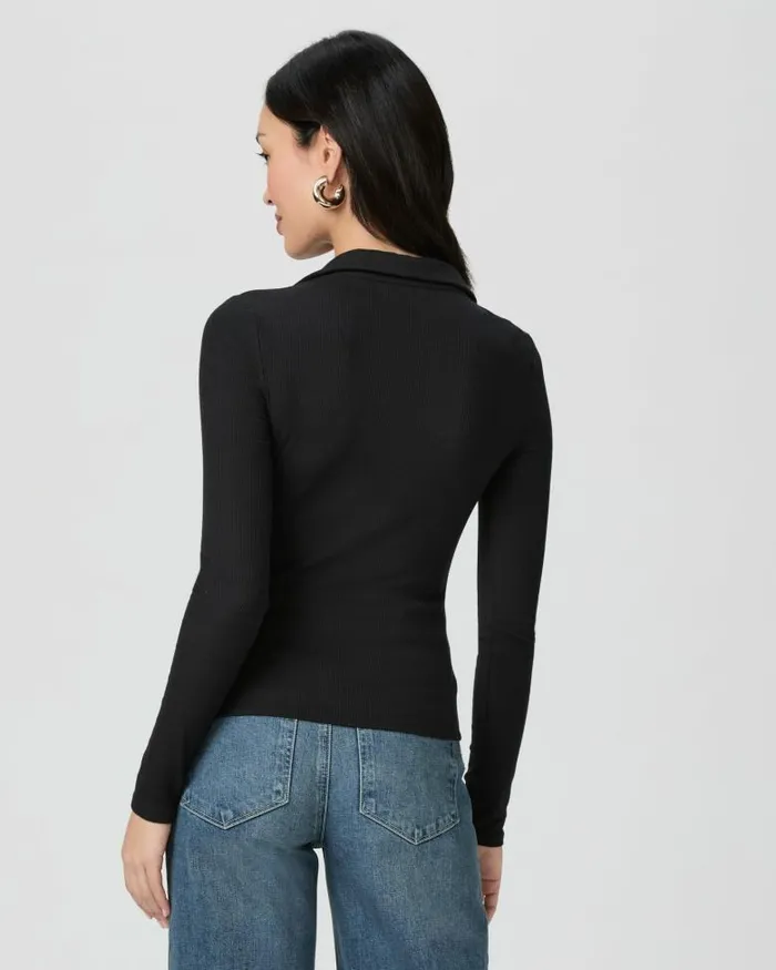 Tops and Blouses Women PAIGE Silene Top 8211 Black Tops and Blouses Women PAIGE Silene Top 8211 Black