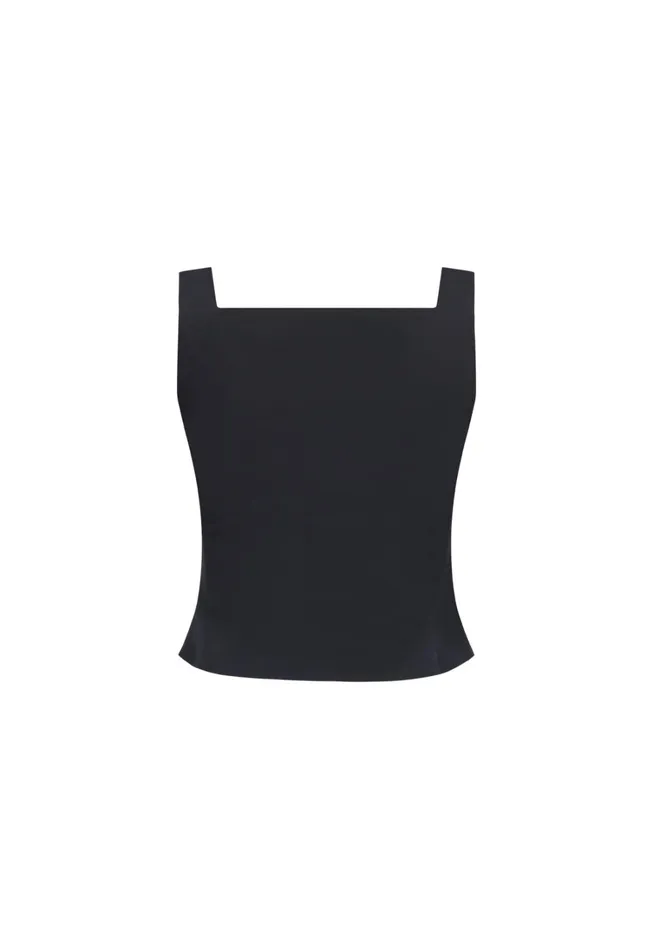 Tops Women Lioness Fashion BACKSTAGE VEST Onyx Tops Women Lioness Fashion BACKSTAGE VEST Onyx