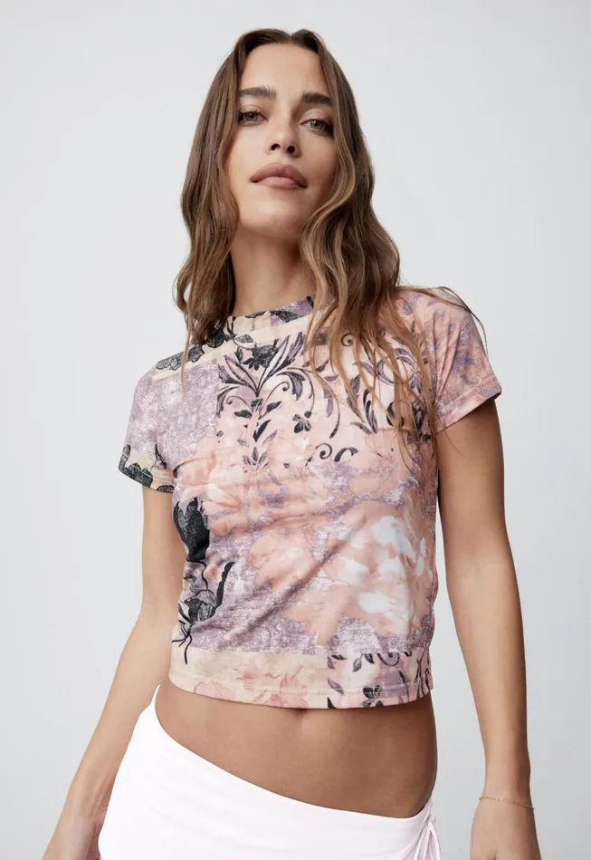 Tops Women Lioness Fashion CLUBHOUSE TEE Antique Tops Women Lioness Fashion CLUBHOUSE TEE Antique