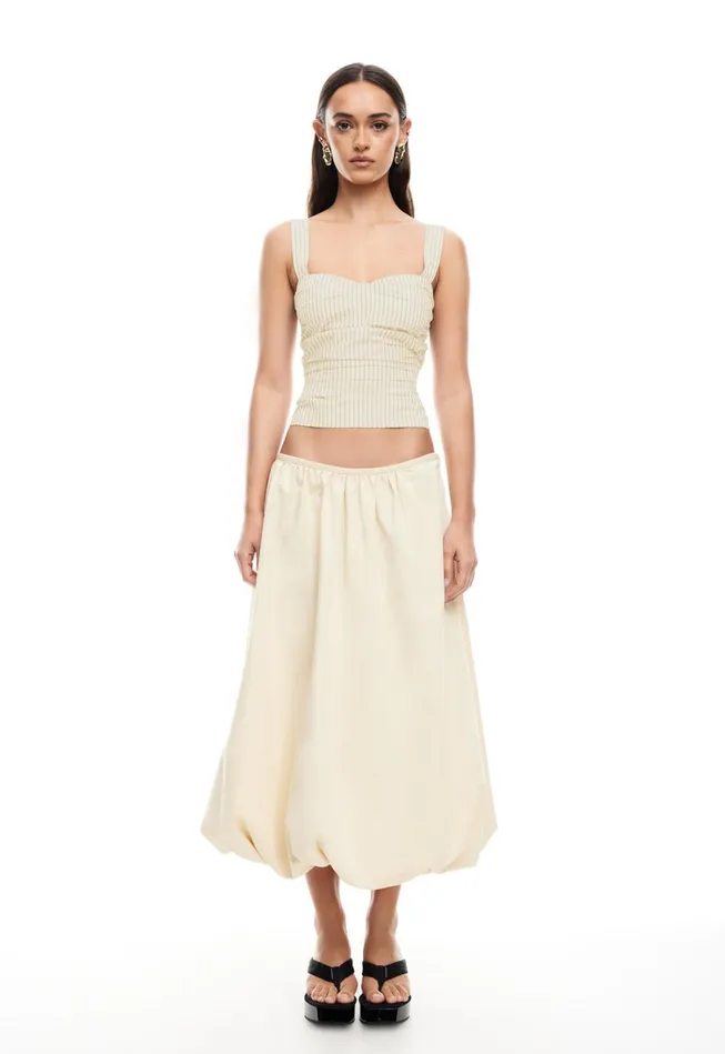 Tops Women Lioness Fashion COBAIN CORSET Beige