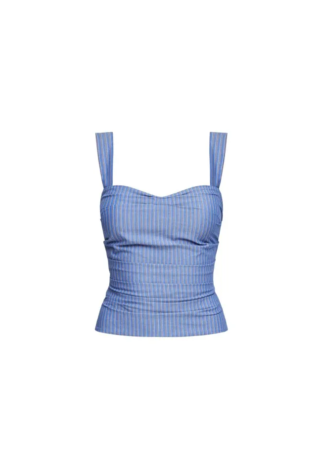 Tops Women Lioness Fashion COBAIN CORSET Navy Stripe Tops Women Lioness Fashion COBAIN CORSET Navy Stripe