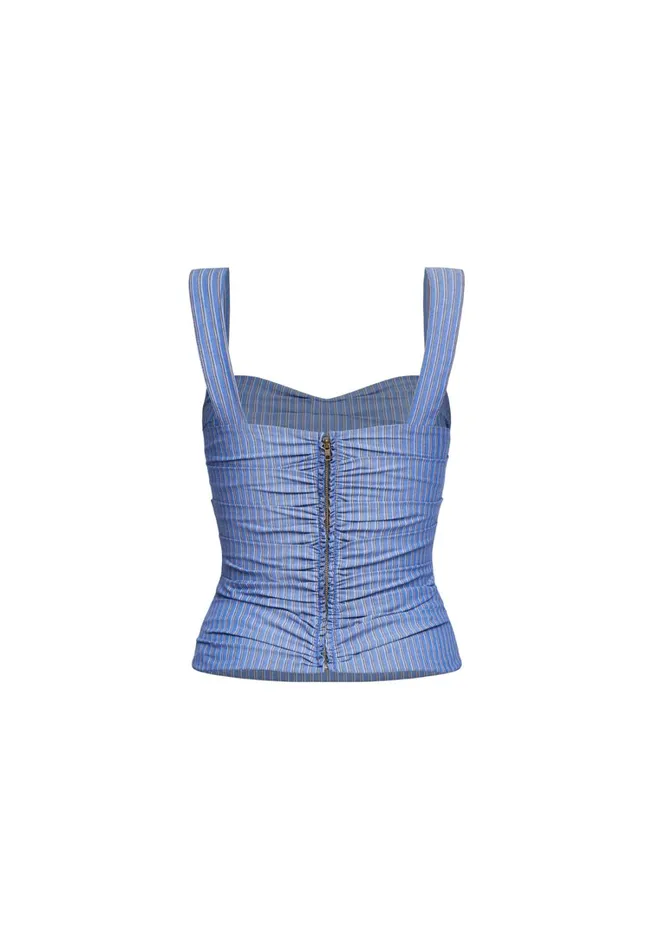 Tops Women Lioness Fashion COBAIN CORSET Navy Stripe Tops Women Lioness Fashion COBAIN CORSET Navy Stripe