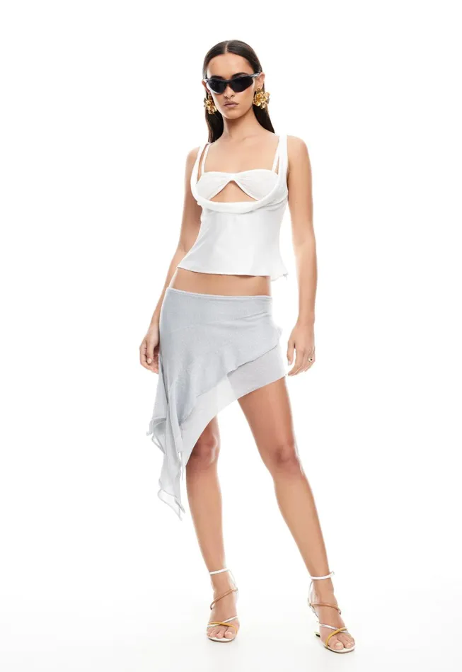 Tops Women Lioness Fashion DELILAH TOP Porcelain
