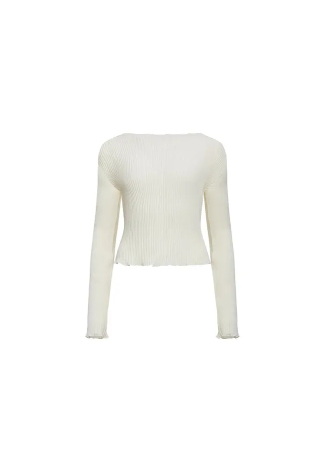 Tops Women Lioness Fashion FORD LONG SLEEVE TOP Ivory Tops Women Lioness Fashion FORD LONG SLEEVE TOP Ivory