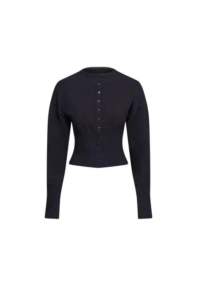 Tops Women Lioness Fashion HEAD IN THE CLOUDS CARDIGAN Onyx Tops Women Lioness Fashion HEAD IN THE CLOUDS CARDIGAN Onyx