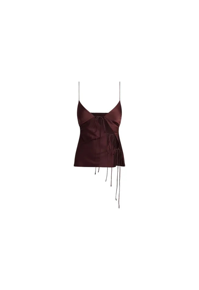 Tops Women Lioness Fashion MARIAH CAMI Garnet