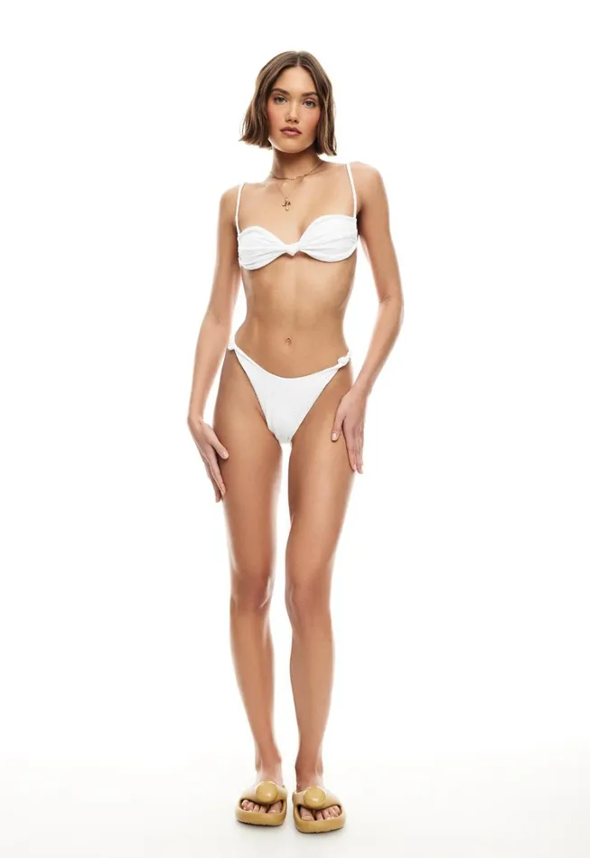 Tops Women Lioness Fashion NAOMI KNOT TOP Porcelain