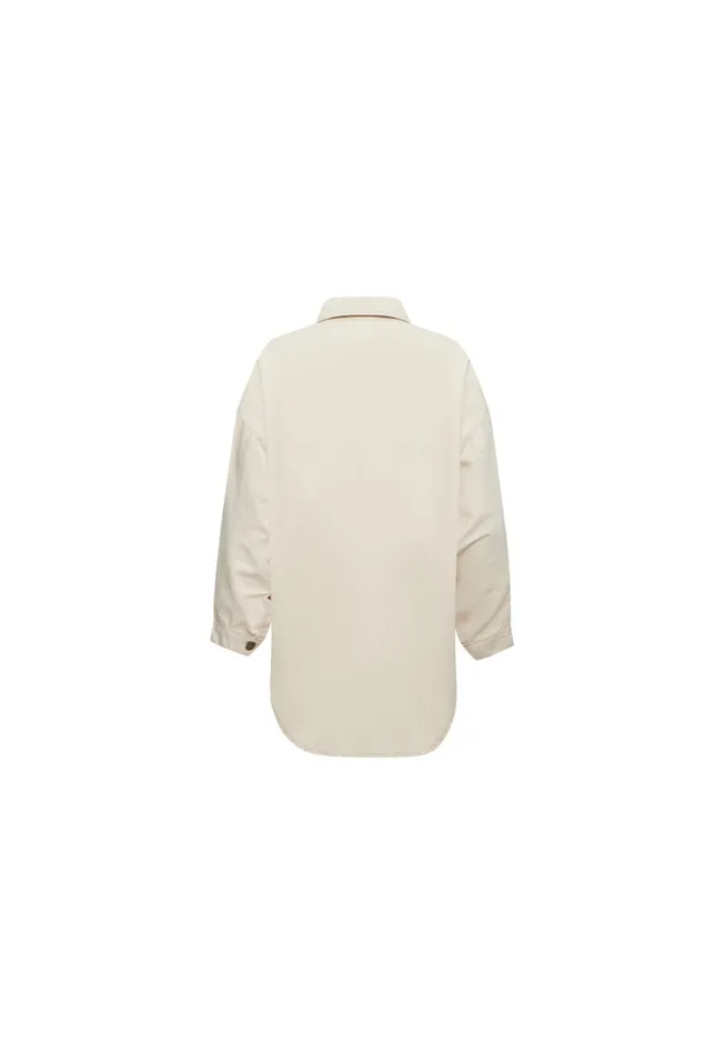 Tops Women Lioness Fashion NYC BOYFRIEND SHIRT Light Beige Tops Women Lioness Fashion NYC BOYFRIEND SHIRT Light Beige