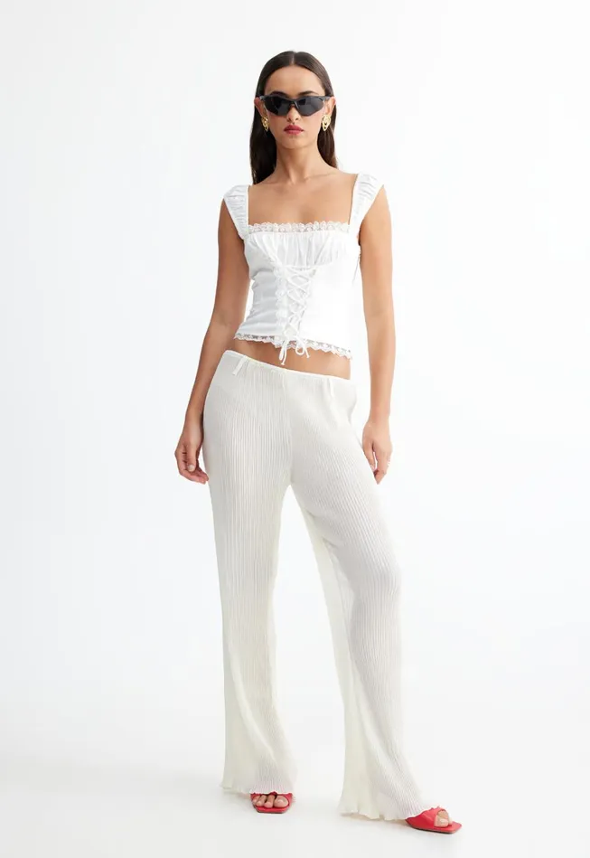 Tops Women Lioness Fashion PALMER CORSET Porcelain