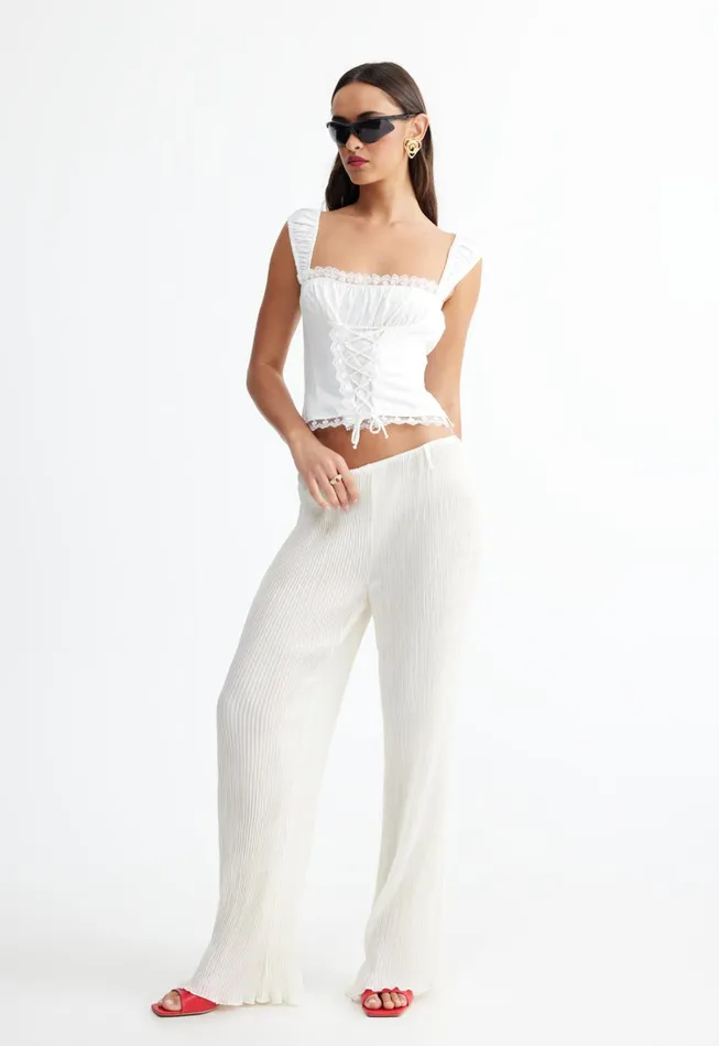 Tops Women Lioness Fashion PALMER CORSET Porcelain Tops Women Lioness Fashion PALMER CORSET Porcelain