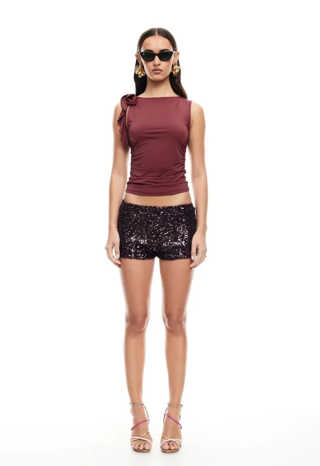 Tops Women Lioness Fashion RENDEZVOUS TOP Burgundy