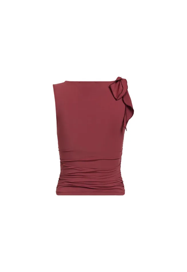Tops Women Lioness Fashion RENDEZVOUS TOP Burgundy Tops Women Lioness Fashion RENDEZVOUS TOP Burgundy
