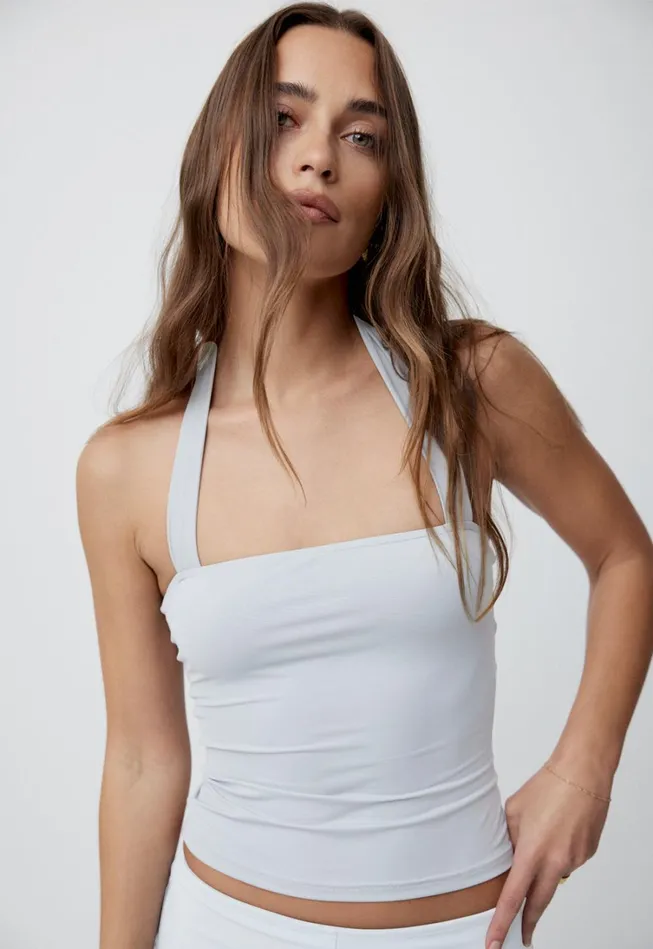 Tops Women Lioness Fashion ROUJE HALTER TOP Smoke