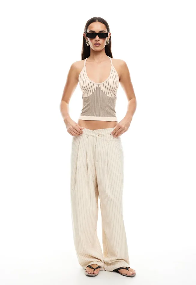 Tops Women Lioness Fashion SAINT TOP Beige Tops Women Lioness Fashion SAINT TOP Beige
