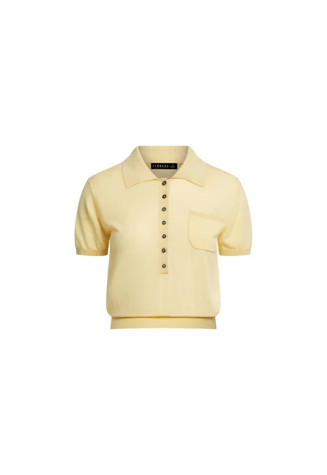 Tops Women Lioness Fashion UNTAMED SHORT SLEEVE TOP Butter Tops Women Lioness Fashion UNTAMED SHORT SLEEVE TOP Butter