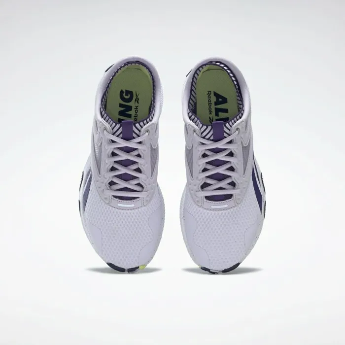 Training Shoes Womens Reebok HIIT Shoes Luminous Lilac Dark Orchid Ftwr White