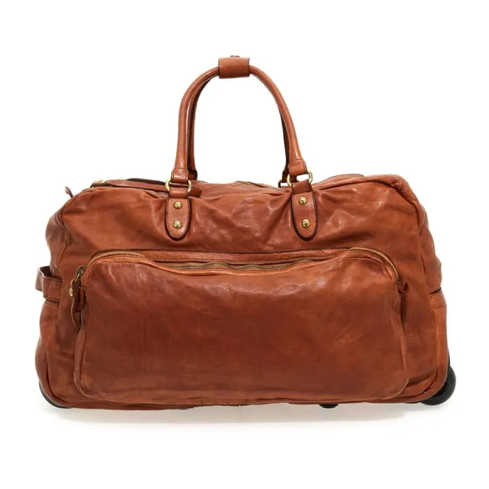 Travel Bags WomenMen Campomaggi Tokio Cognac