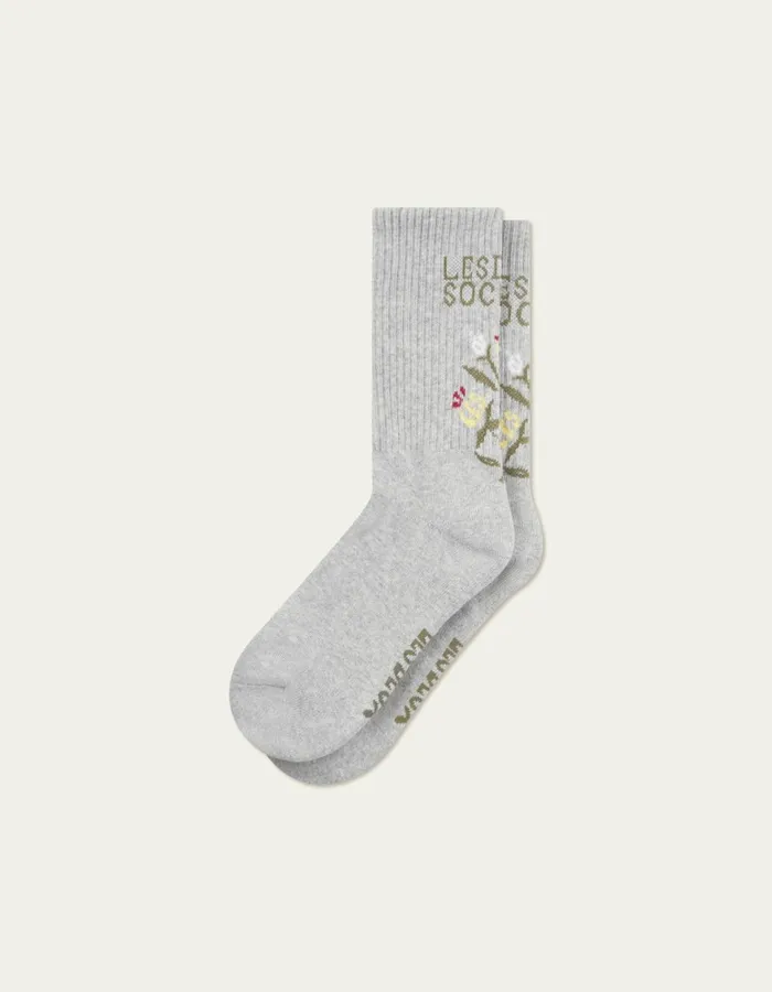 Underwear Men Les Deux Society Socks 8211 2Pack 8211 Grey Melange