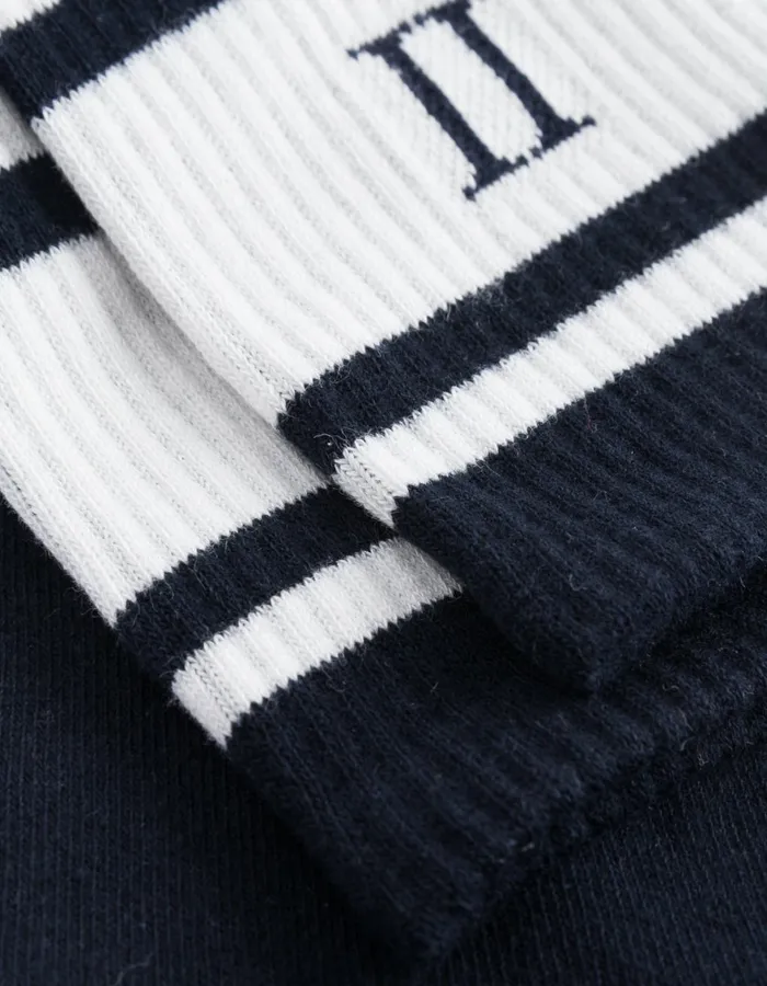 Underwear Men Les Deux William Stripe 2Pack Socks 8211 Dark NavyOff White Underwear Men Les Deux William Stripe 2Pack Socks 8211 Dark NavyOff White