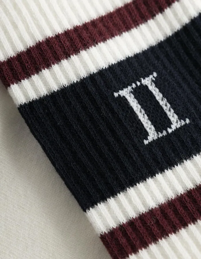 Underwear Men Les Deux William Stripe 2Pack Socks 8211 Off WhiteDark Navy Underwear Men Les Deux William Stripe 2Pack Socks 8211 Off WhiteDark Navy