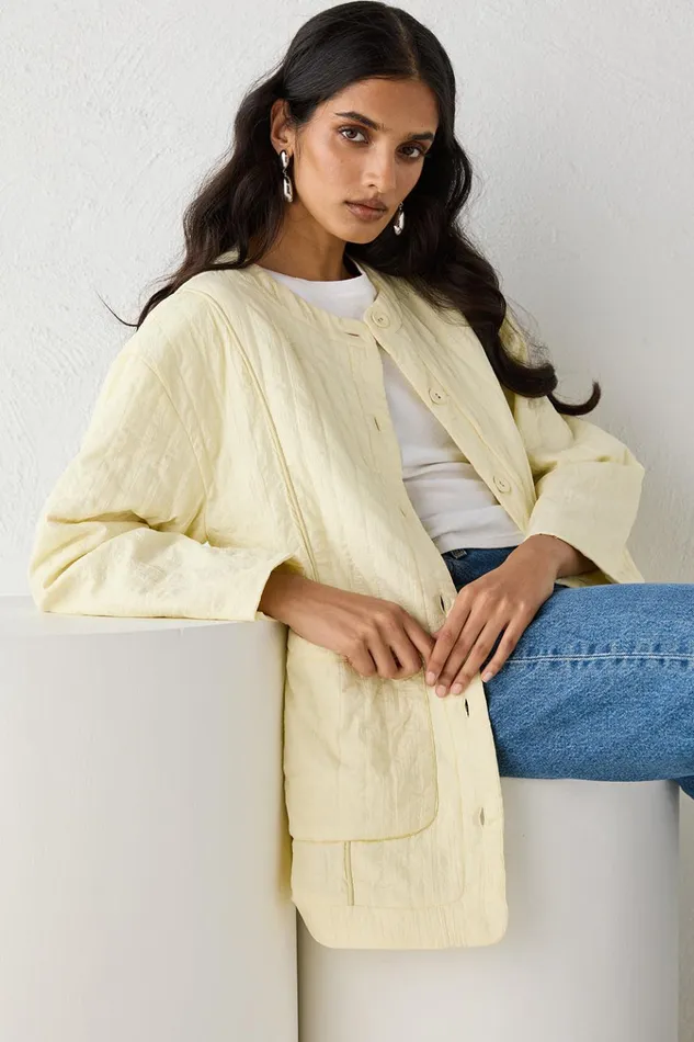 VRG GRL JacketsCoats Mona Jacket Butter 8211 Women