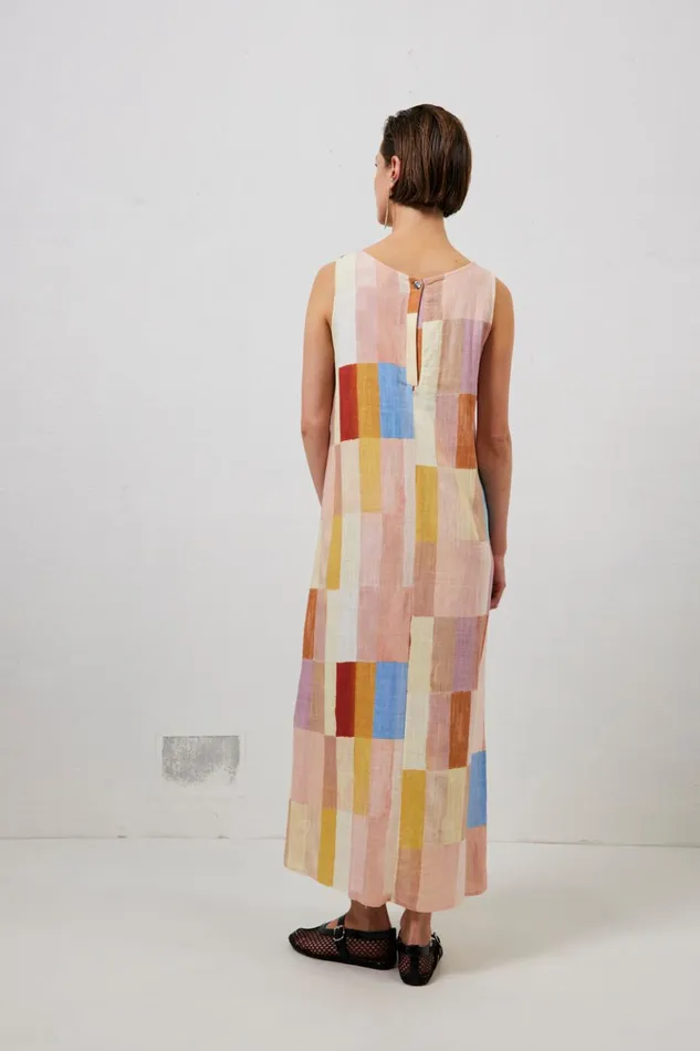 VRG GRL MidiMaxi Dresses Cate Smock Maxi Dress Patchwork 8211 Women VRG GRL MidiMaxi Dresses Cate Smock Maxi Dress Patchwork 8211 Women