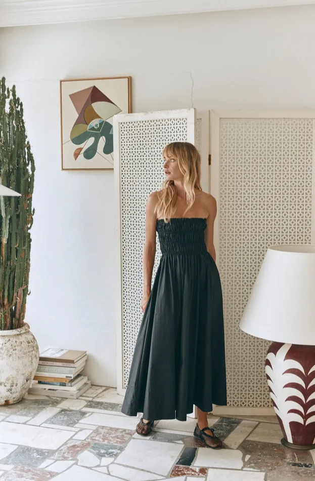 VRG GRL MidiMaxi Dresses Eliana Midi Dress Black 8211 Women VRG GRL MidiMaxi Dresses Eliana Midi Dress Black 8211 Women