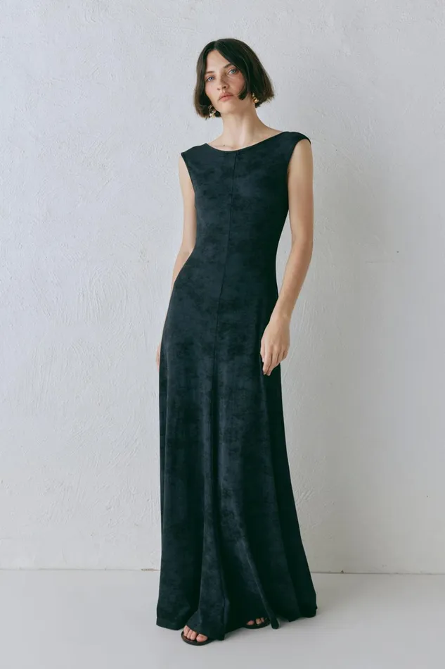 VRG GRL MidiMaxi Dresses Kemi Maxi Dress Black 8211 Women