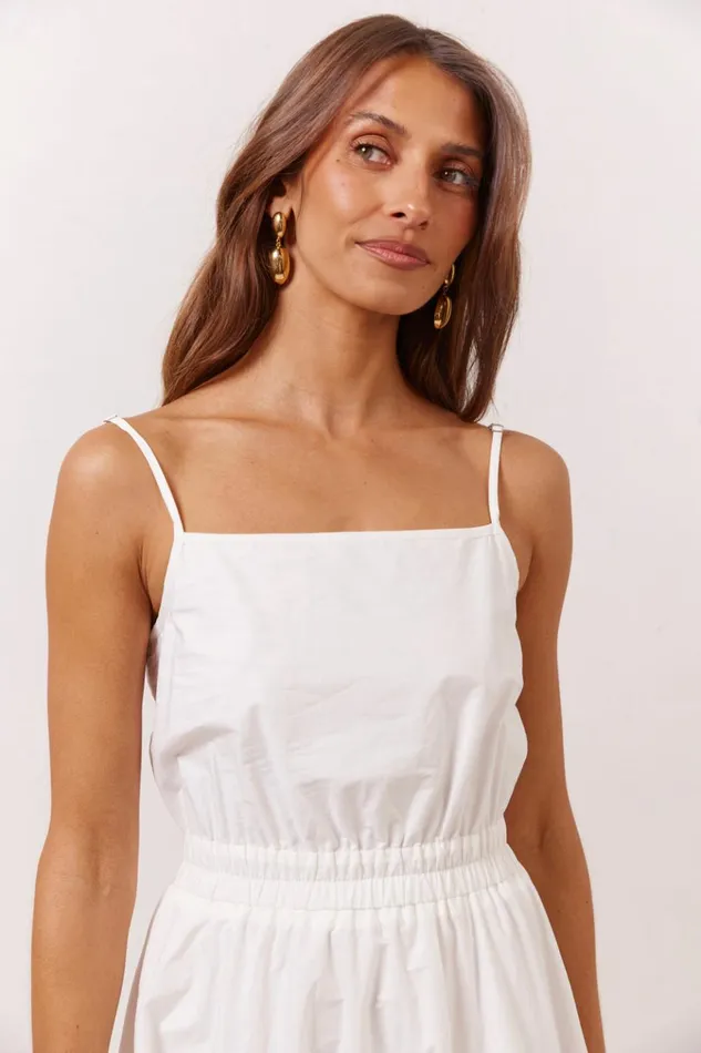 VRG GRL MidiMaxi Dresses Lou Maxi Dress White 8211 Women VRG GRL MidiMaxi Dresses Lou Maxi Dress White 8211 Women