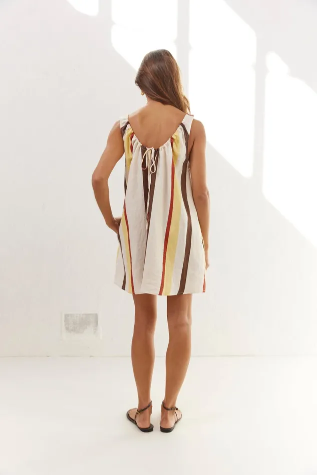 VRG GRL Mini Dresses Rio Linen Mini Dress Ace 8211 Women VRG GRL Mini Dresses Rio Linen Mini Dress Ace 8211 Women