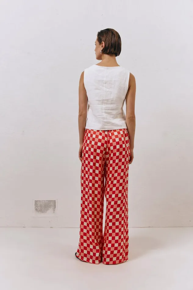 VRG GRL Pants Jamie Pants Check 8211 Women VRG GRL Pants Jamie Pants Check 8211 Women