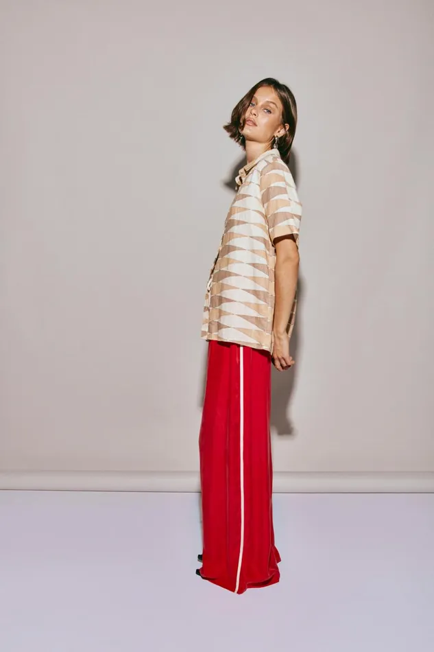VRG GRL Pants Moonscapes Pants Chilli 8211 Women VRG GRL Pants Moonscapes Pants Chilli 8211 Women