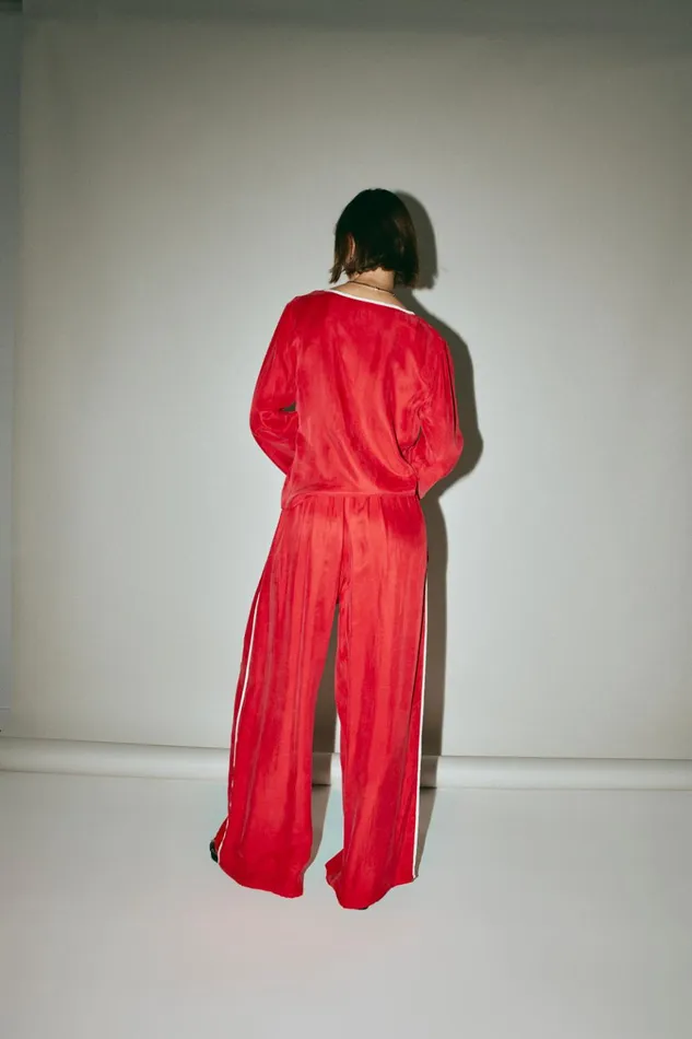 VRG GRL Pants Moonscapes Pants Chilli 8211 Women VRG GRL Pants Moonscapes Pants Chilli 8211 Women