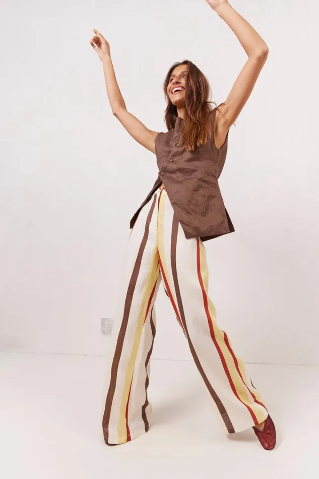 VRG GRL Pants Rule Linen Pants Ace 8211 Women VRG GRL Pants Rule Linen Pants Ace 8211 Women