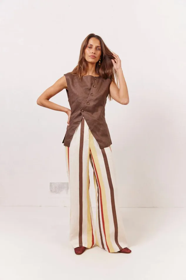 VRG GRL Pants Rule Linen Pants Ace 8211 Women VRG GRL Pants Rule Linen Pants Ace 8211 Women