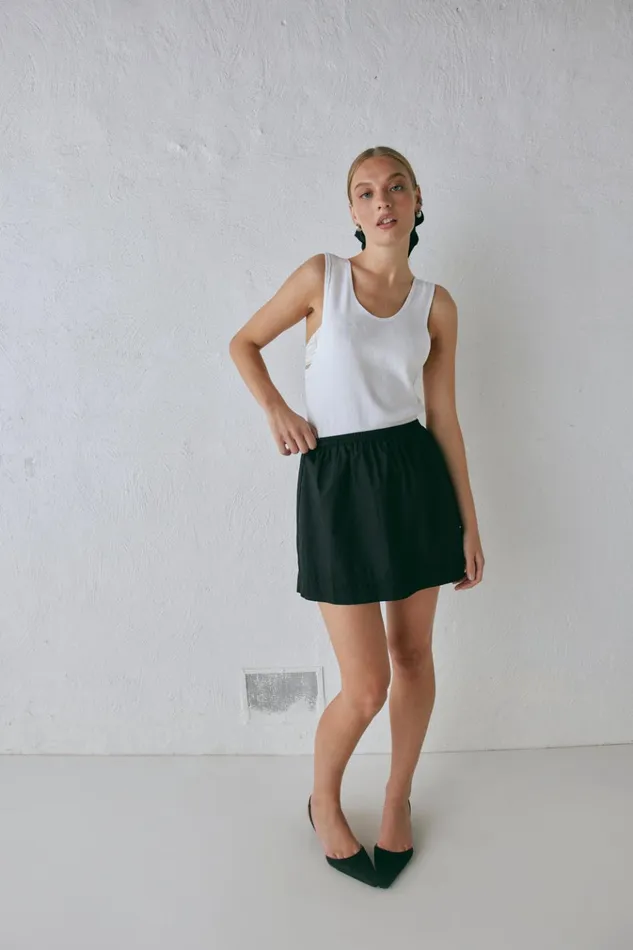 VRG GRL Sets Elka Mini Skirt Black 8211 Women