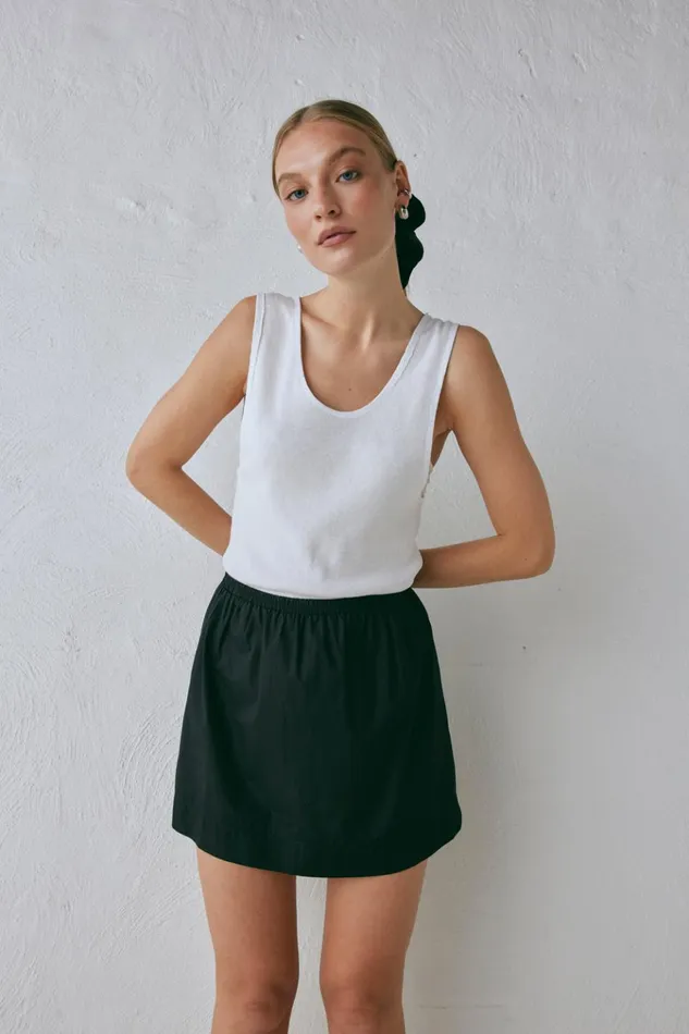 VRG GRL Sets Elka Mini Skirt Black 8211 Women VRG GRL Sets Elka Mini Skirt Black 8211 Women