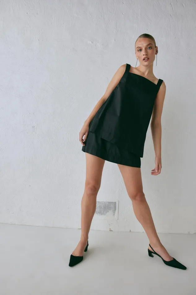 VRG GRL Sets Elka Mini Skirt Black 8211 Women VRG GRL Sets Elka Mini Skirt Black 8211 Women