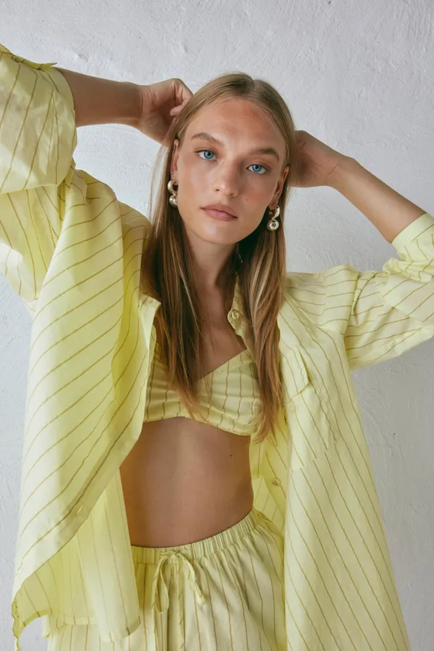 VRG GRL Sets Harper Bralette Citrus 8211 Women VRG GRL Sets Harper Bralette Citrus 8211 Women