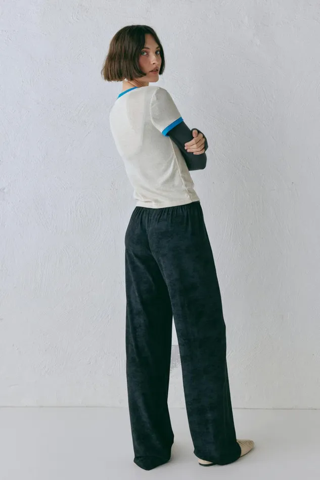 VRG GRL Sets Kemi Pants Black 8211 Women VRG GRL Sets Kemi Pants Black 8211 Women