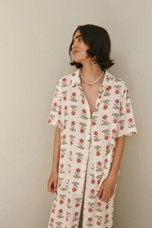 VRG GRL Short Sleeve Zima Shirt Boheme 8211 Women VRG GRL Short Sleeve Zima Shirt Boheme 8211 Women