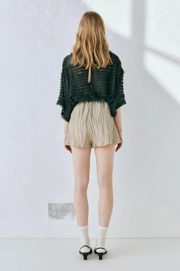 VRG GRL Shorts The Sea and I Shorts Taupe 8211 Women VRG GRL Shorts The Sea and I Shorts Taupe 8211 Women