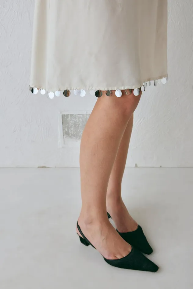 VRG GRL Skirts Spritz Midi Skirt Cream 8211 Women VRG GRL Skirts Spritz Midi Skirt Cream 8211 Women