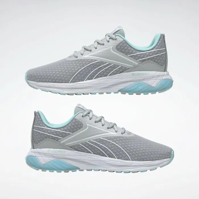 Walking Shoes Womens Reebok Liquifect 180 2 Running Shoes Pure Grey 2 Digital Glow True Grey 7
