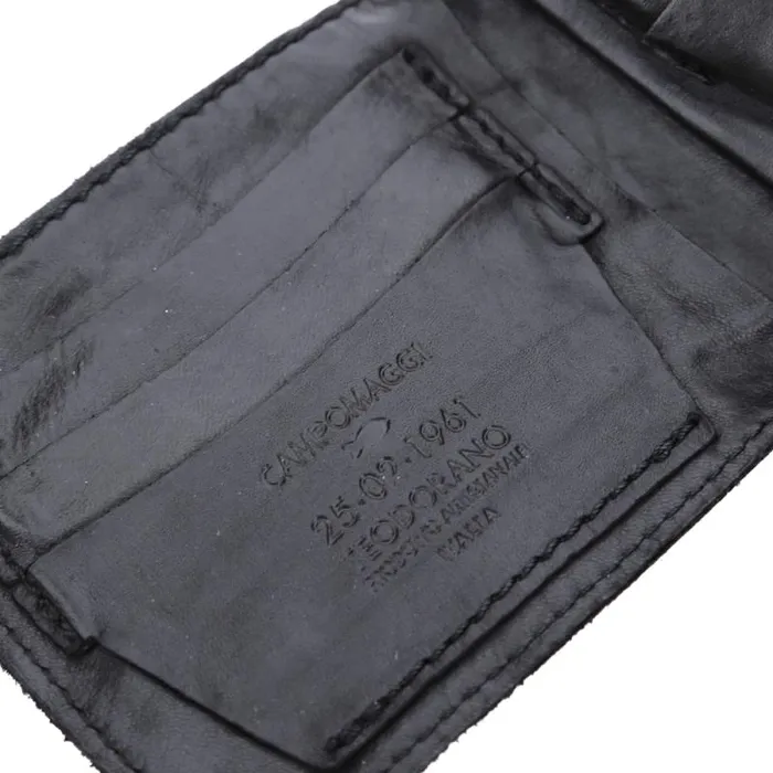 Wallets And Small Leather Accessories MenWomen Campomaggi Apollo Black Wallets And Small Leather Accessories MenWomen Campomaggi Apollo Black